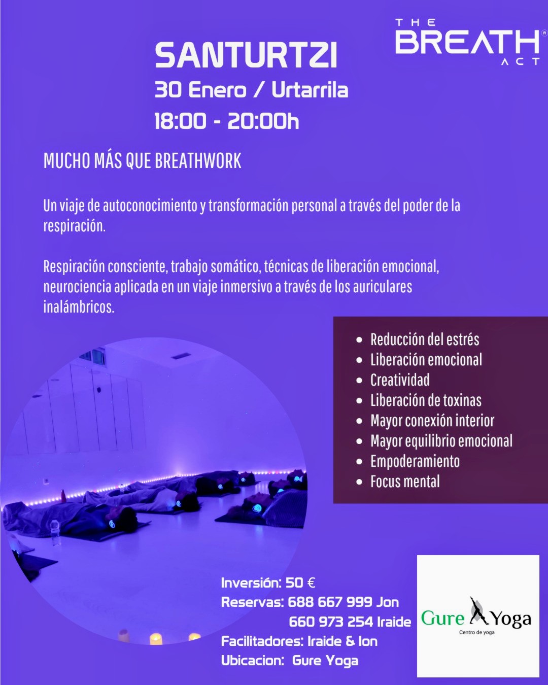 breathwork gure yoga santurtzi