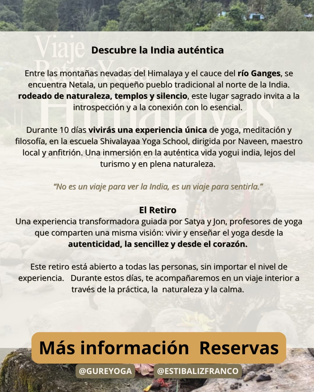 retiro de yoga en himalaya santurtzi